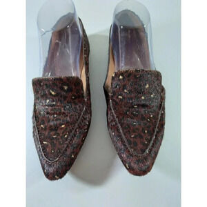 Madewell Brown Leopard Print Loafers